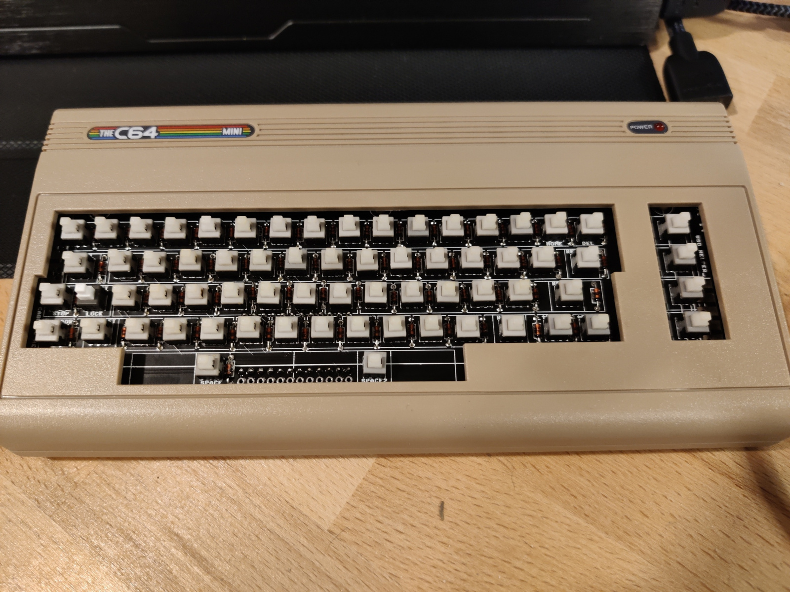 » C64 Mini – functional keyboard